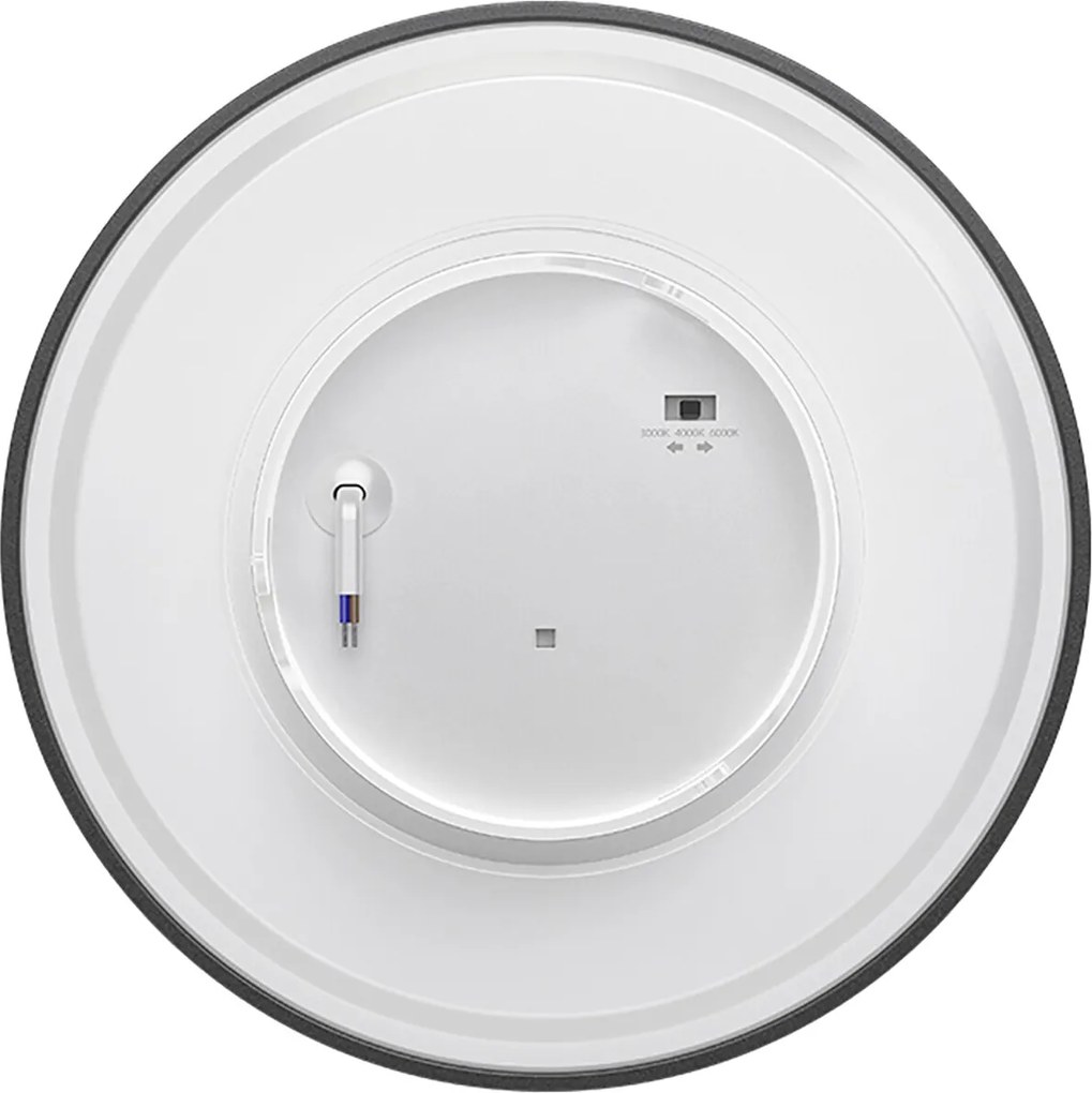 LED Wandlamp Brinton Plinto - Zwart 12x4,7cm