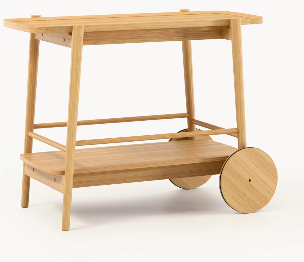 Houten drankentrolley Libby