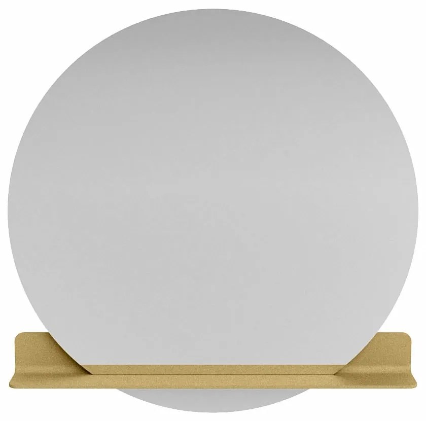 Mondiaz Spot spiegel rond Ø110cm met planchet oro