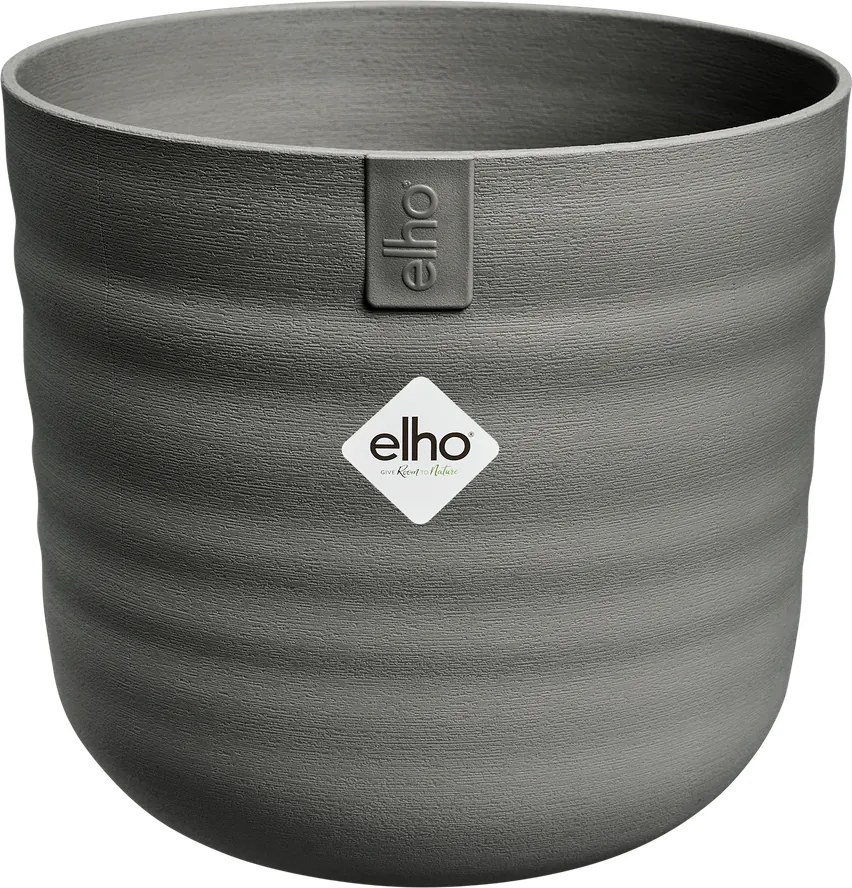 Pot Elho Dune Round warm antraciet