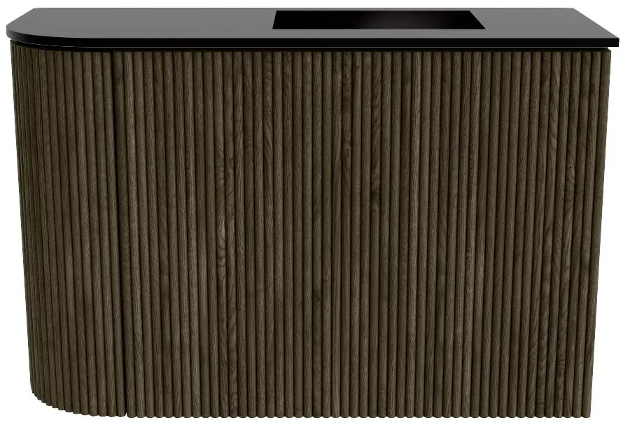 Mondiaz Joya 60cm toiletmeubel ronding links shadow met wastafel faye rechts zonder kraangat urban