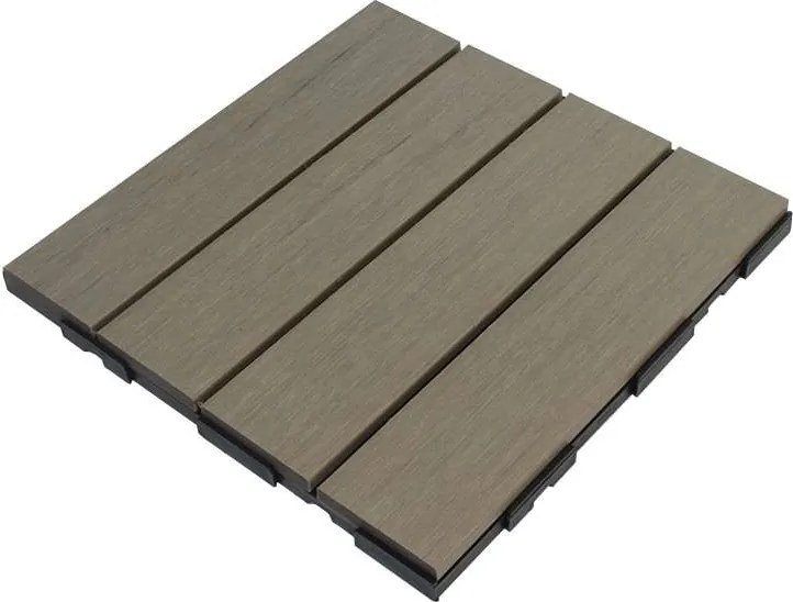 Terrastegel composiet co-extrusie Beach click 30 x 30 cm