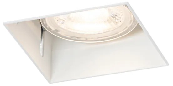 Set van 6 inbouwspots wit GU10 50mm trimless - Oneon