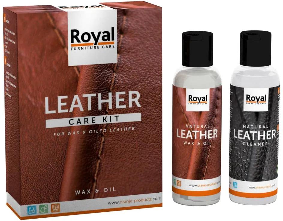 Royal Furniture Care Leather Care Kit - Wax &amp; Oil