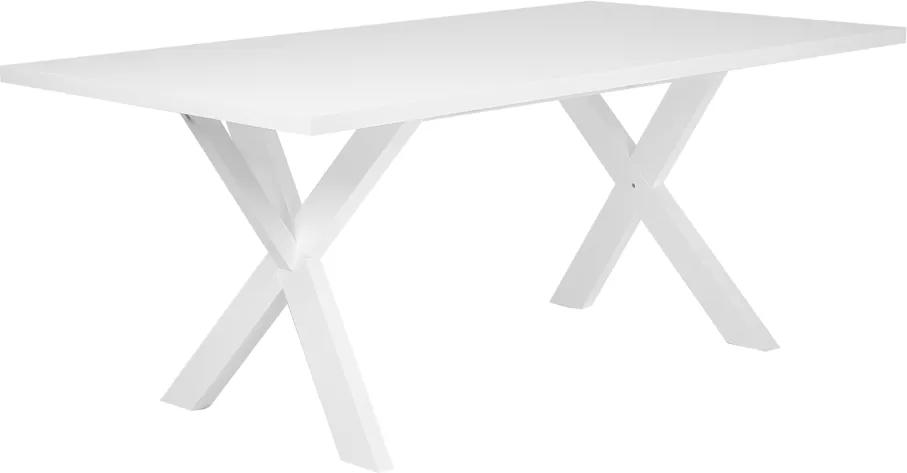 Eettafel wit 180 x 100 cm LISALA