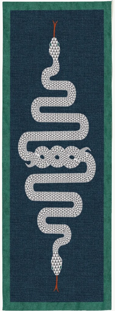 Wasbare laagpolige loper Venom van Jonathan Adler