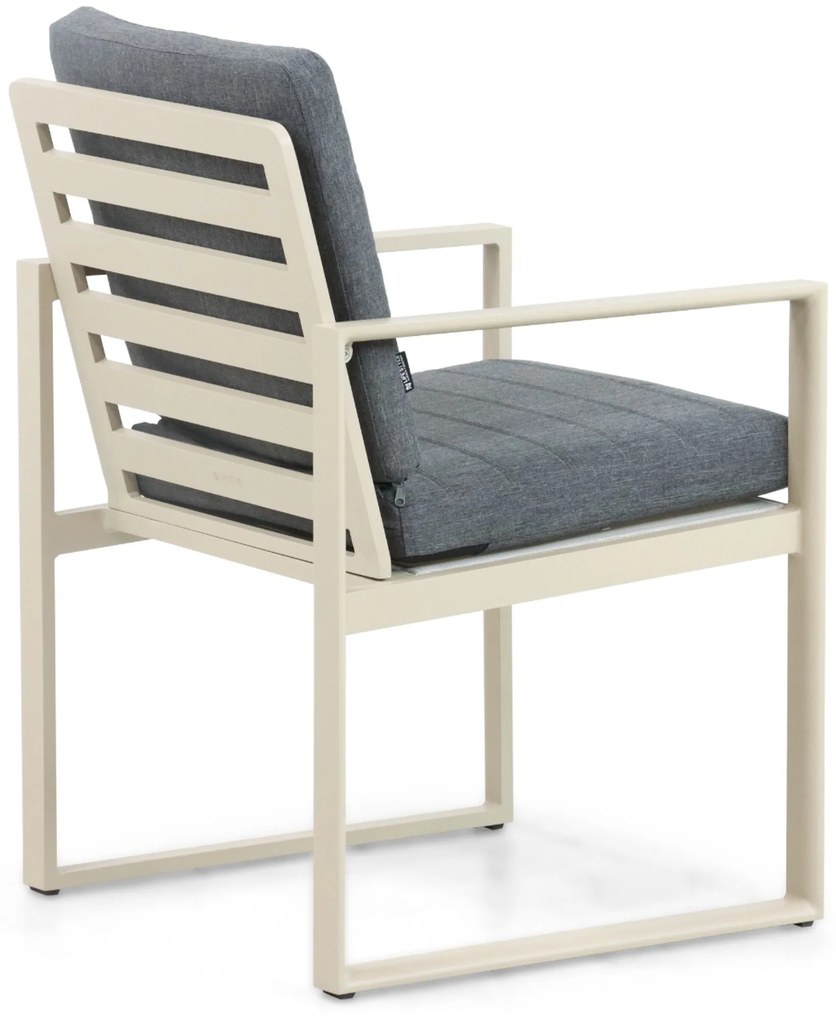 Tuinstoel Aluminium Taupe-naturel-bruin Lifestyle Garden Furniture Nuno