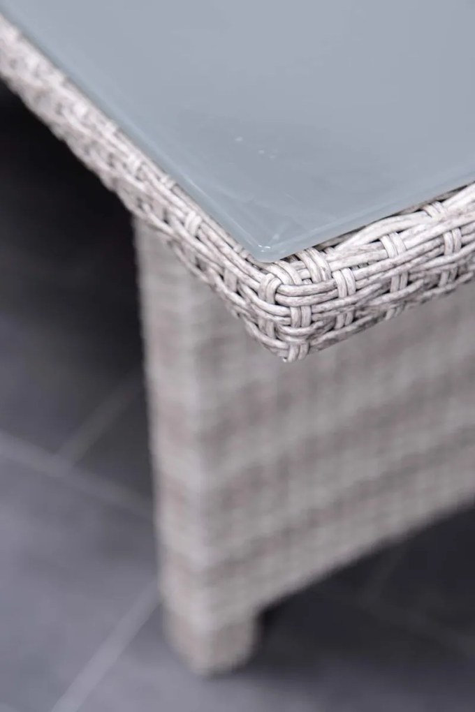 Westminster lounge diningset - Rechts - Organic grey