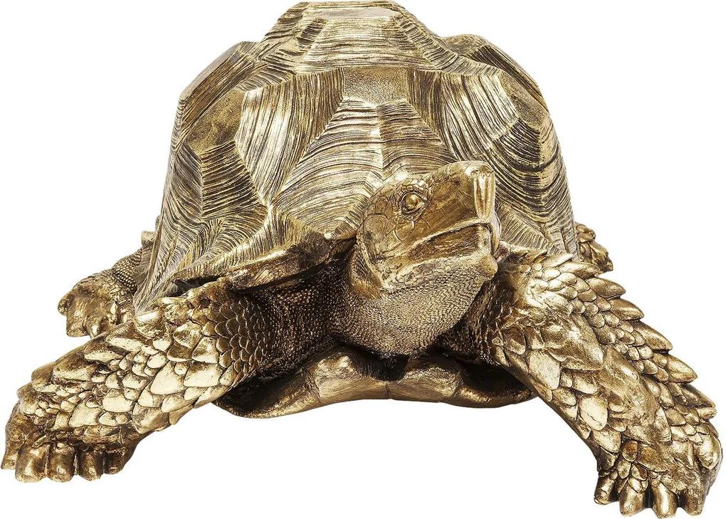 Goossens Decoratie Deco Turtle Gold, Schildpad xl