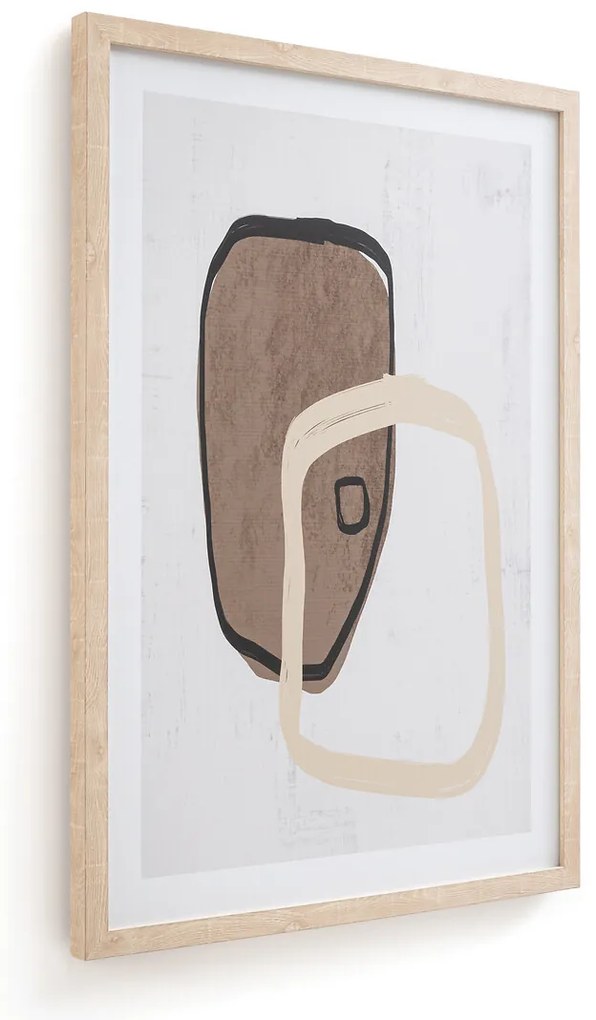 Bedrukte affiche in kader 50x70 cm, Saya