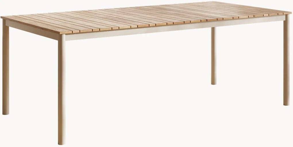 Tuintafel van teakhout Mood, 204 x 100 cm