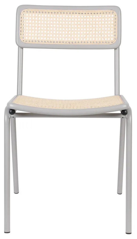 Zuiver Jort Webbing Eetkamerstoel Retro Grijs