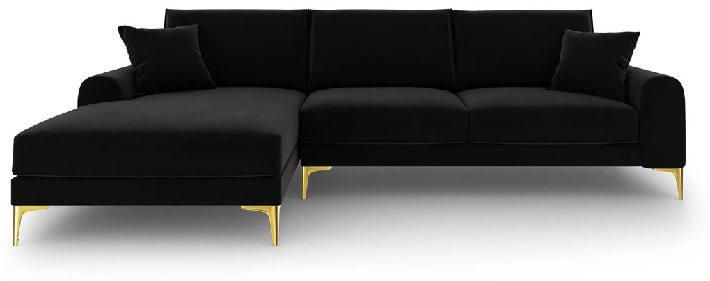 4.5-zitshoekbank Madara links velvet | Mazzini Sofas