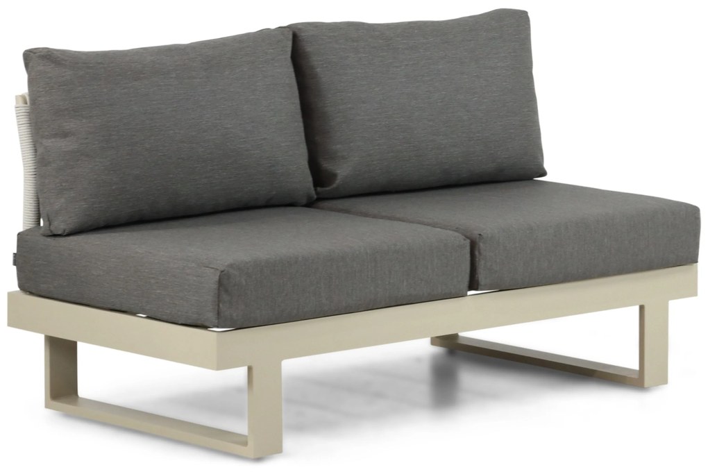 Hoek loungeset 6 personen Aluminium Taupe  Lifestyle Garden Furniture Lorenzo