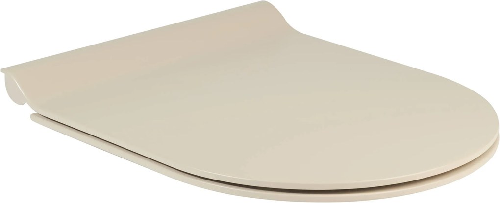 Ben Slim toiletbril met softclose en quickrelease mat beige