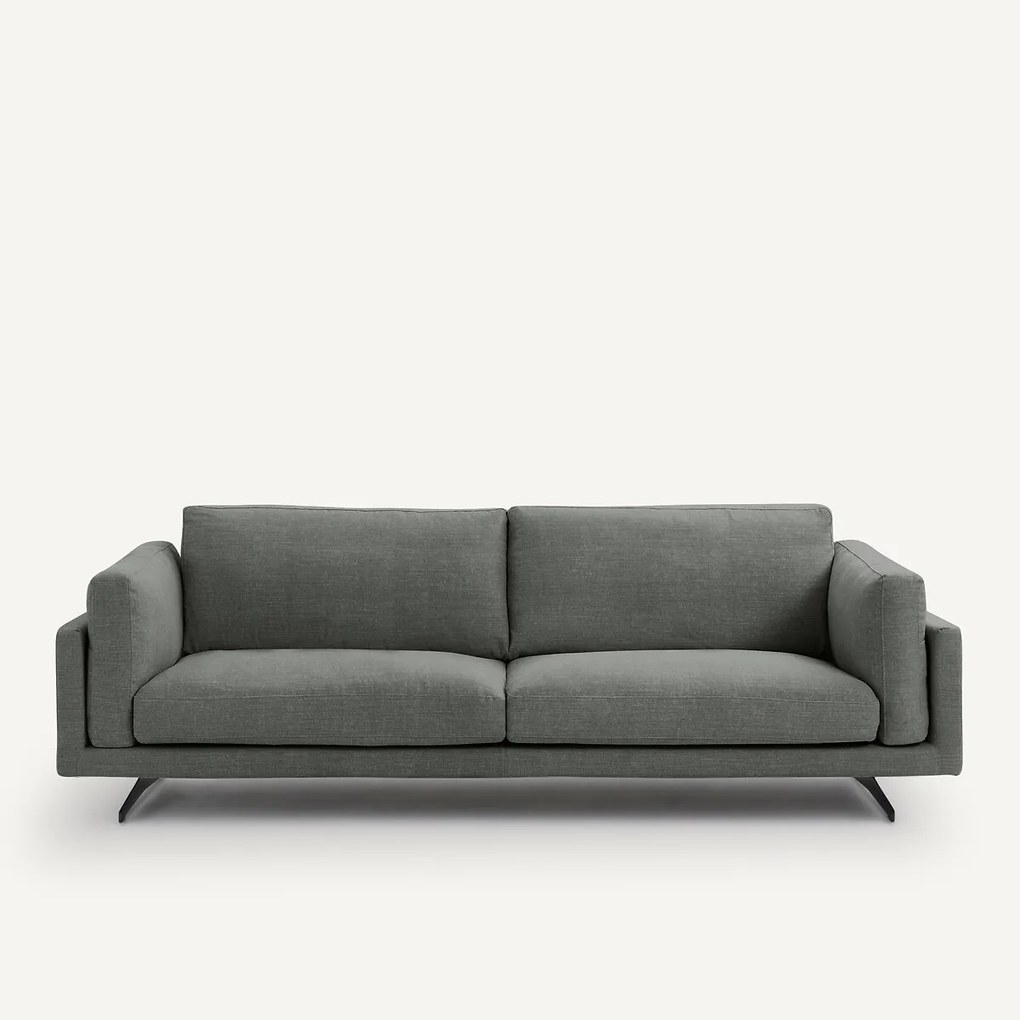 Bank 3- of 4-zits, van katoen en linnen, CÉSAR