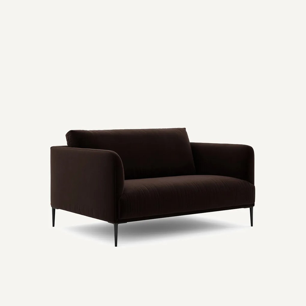 Fluwelen 2-zitsbank, Oscar, ontwerp Emmanuel Gallina