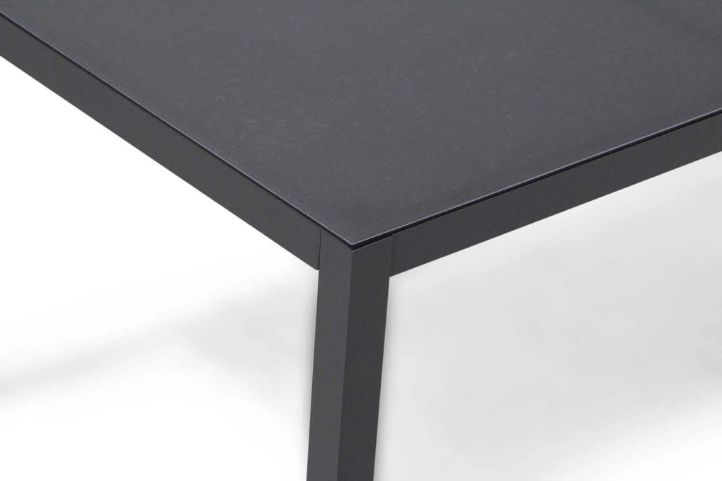 Lounge Dining Tuintafel rechthoekig  Aluminium/Ceramic glass Grijs Venice