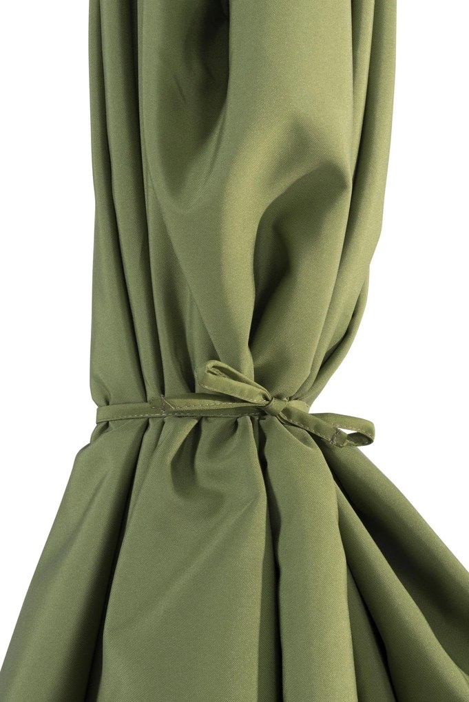4 Seasons Outdoor Oasis Parasol met groen doek 200 x 250 cm Parasol    weerbestendig