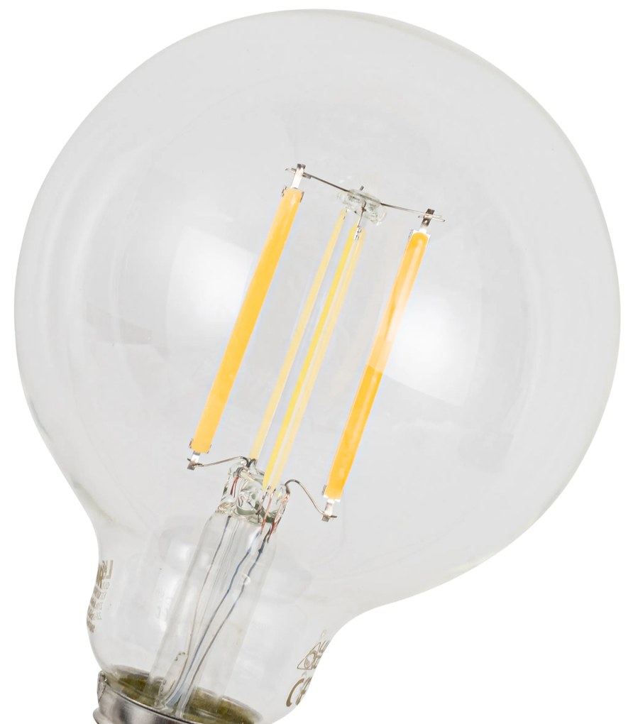 Set van 5 Smart E27 dimbare LED lampen G95 helder 7W 806 lm 2700-6500K