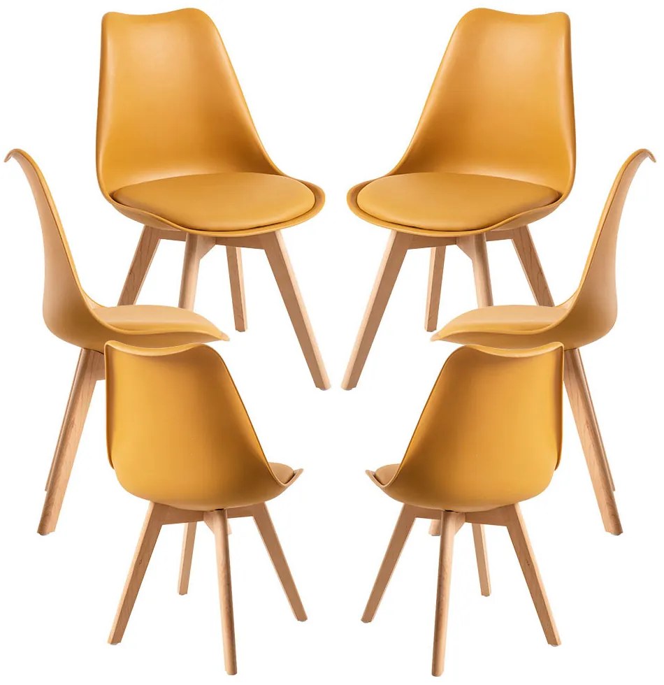 Set 6 Synk Basic Stoelen