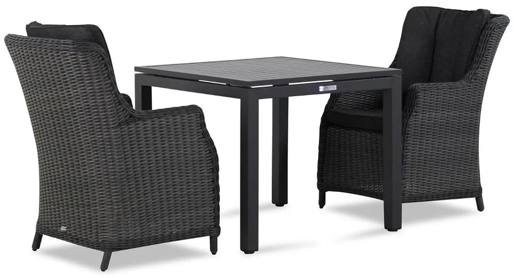 Garden Collections Buckingham/Concept 90 cm dining tuinset 3-delig