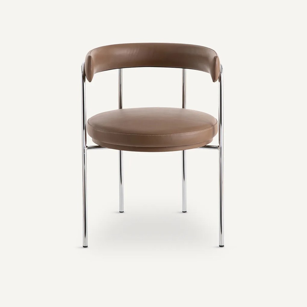 Tafelfauteuil in leer Jubo
