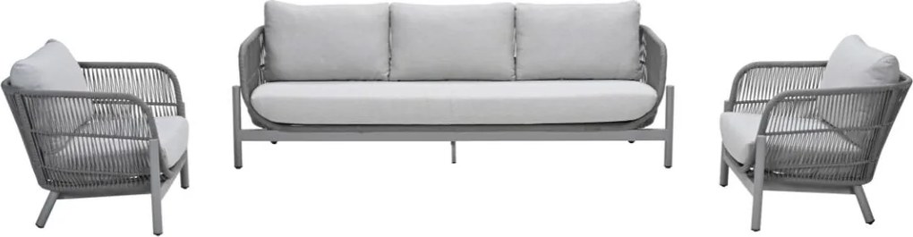 Garden Impressions Luzia loungeset 5-delig - taupe