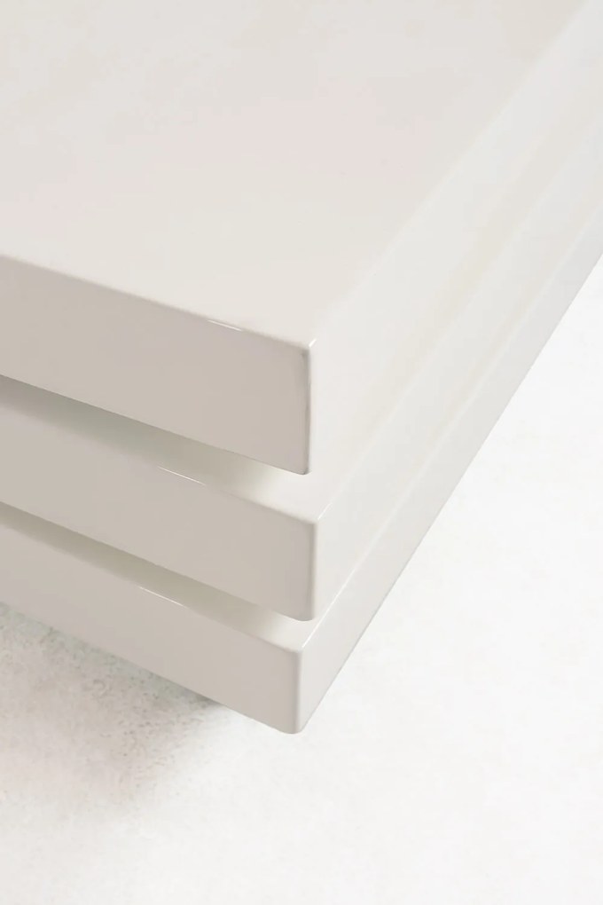 Witte Move salontafel met drie planken