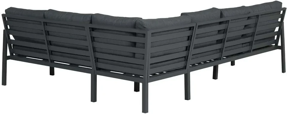 Garden Impressions Denver loungeset 4-delig - zwart