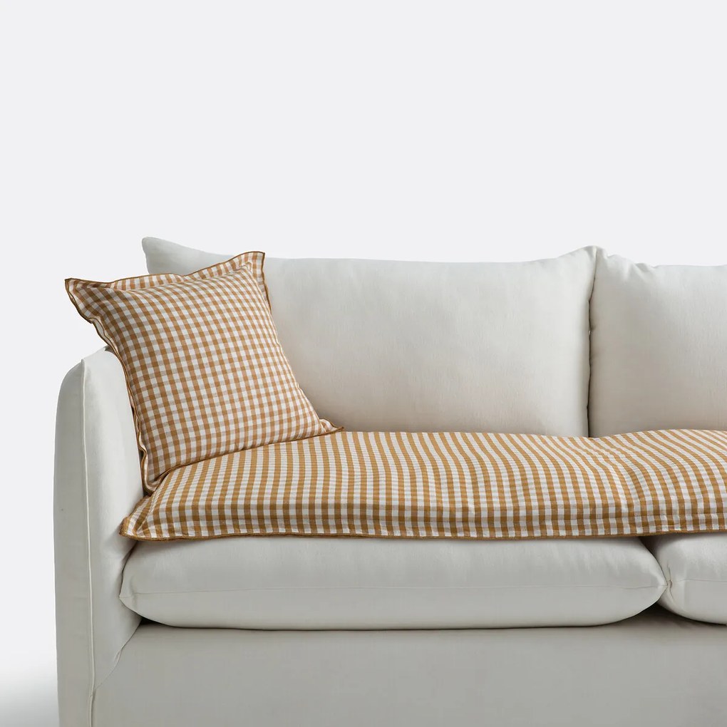 Zitmatras katoen/linnen, Cottage