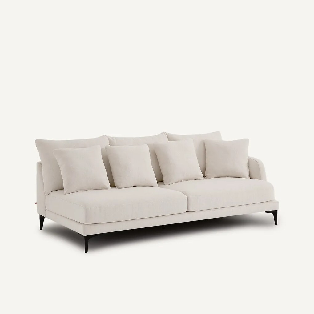 3-zits slaapbank in polyester canvas, MODERNISTE, ontwerp Emmanuel Gallina