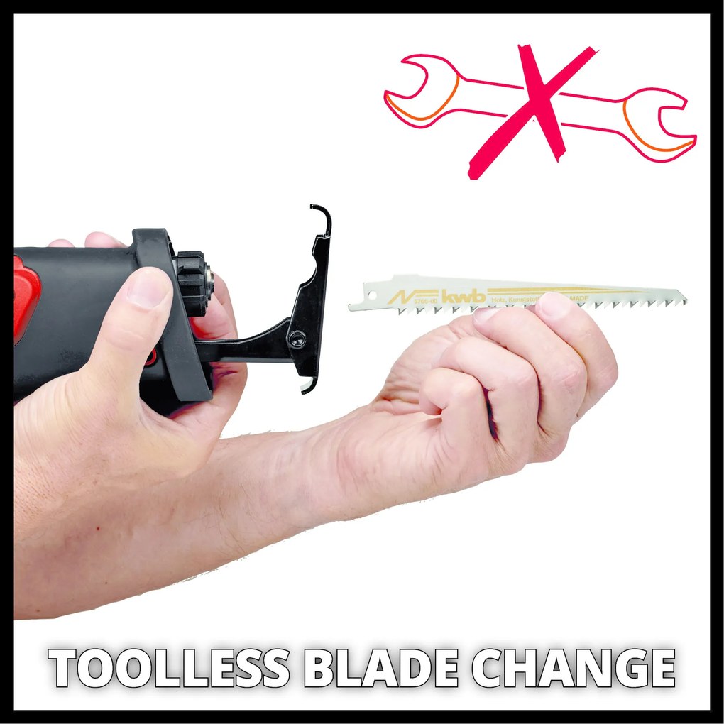 Einhell TP-AP 18/28 Li BL-Solo Accu Reciprozaag