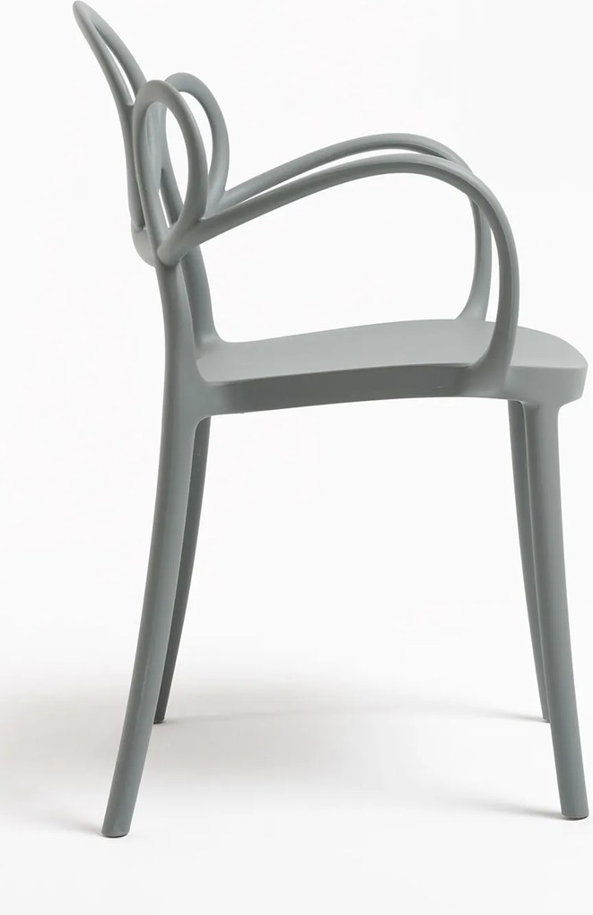 Set 4 Sky Stoelen met Armleuningen