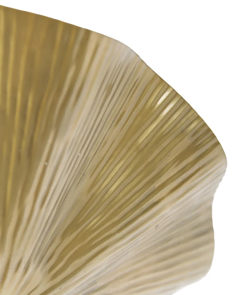 Oosterse wandlamp messing - Louka