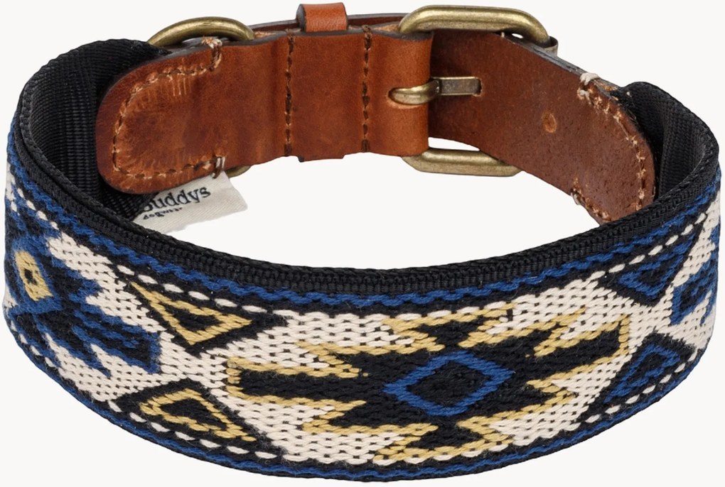 Handgemaakte huisdierhalsband Peyote, verschillende formaten