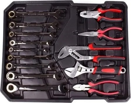 Benson Gereedschapskoffer-trolley 186 dlg