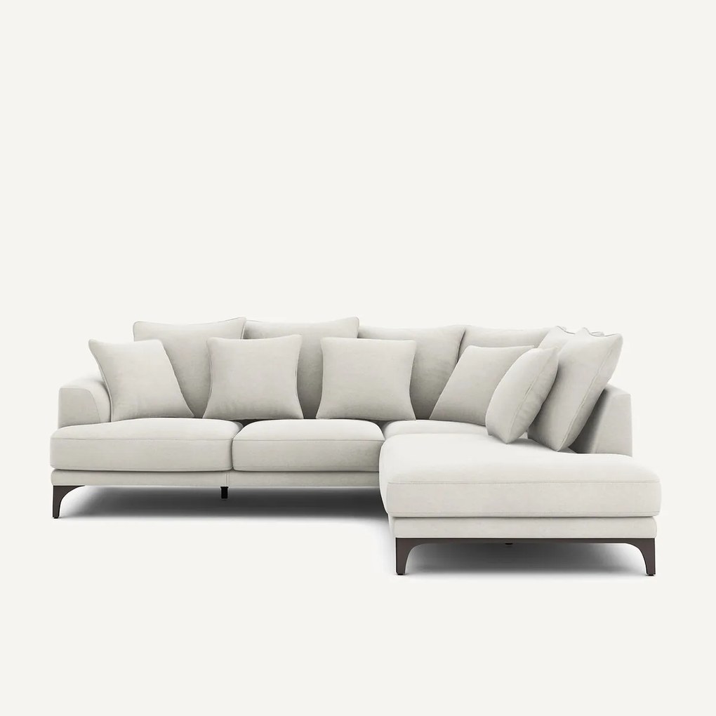 Fluwelen linnen hoekbank, ARMENTO