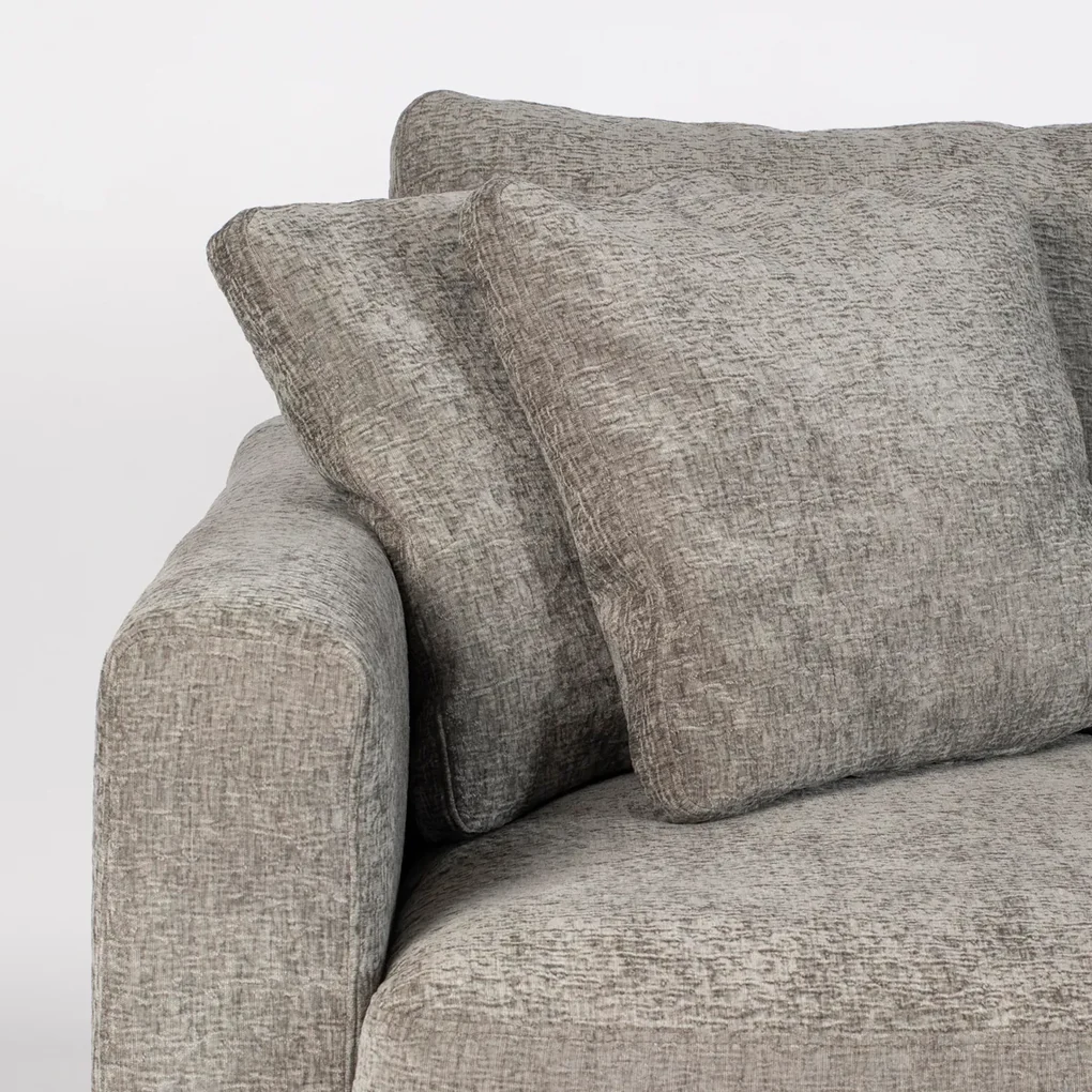 Zuiver Sense 3-zits Lounge Bank Grey Soft