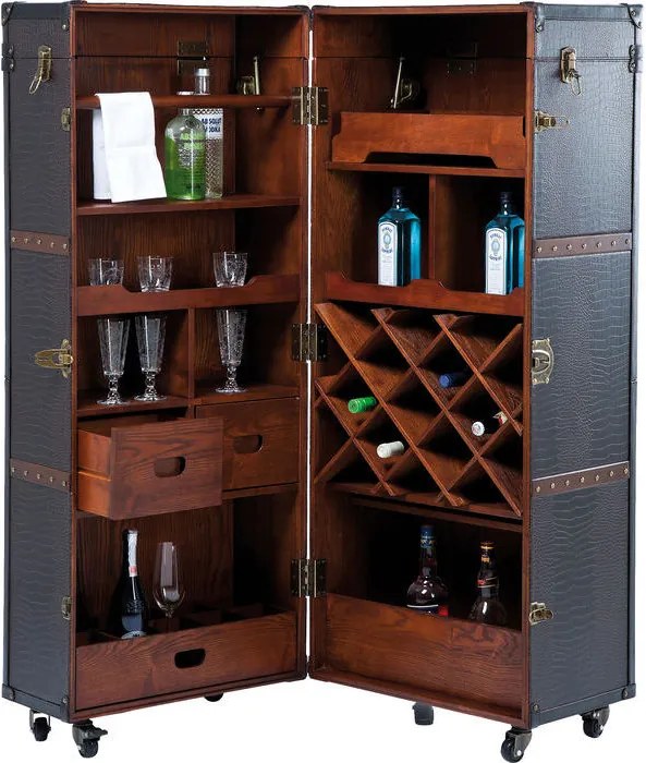 Kare Design Colonial Vintage Luxe Wijnkast - 61x61x154cm.