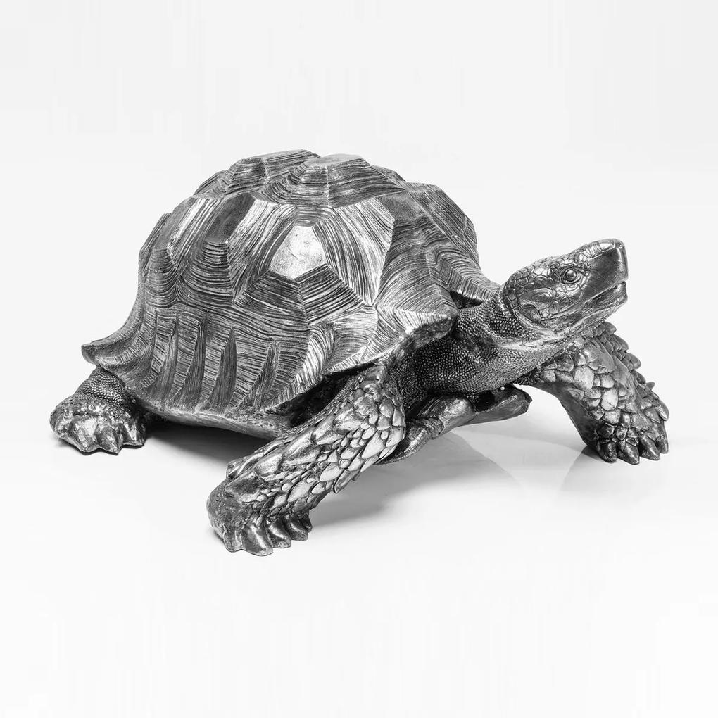 Kare Design Turtle Silver Zilveren Deco Schildpad Large