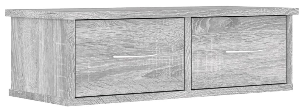 vidaXL Tv-wandmeubel 60x26x18,5 cm bewerkt hout grijs sonoma eiken