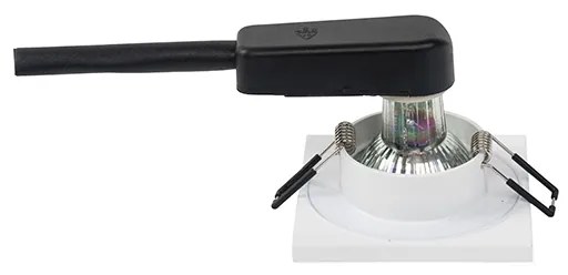 Set van 6 Moderne badkamer inbouwspot wit - Doku