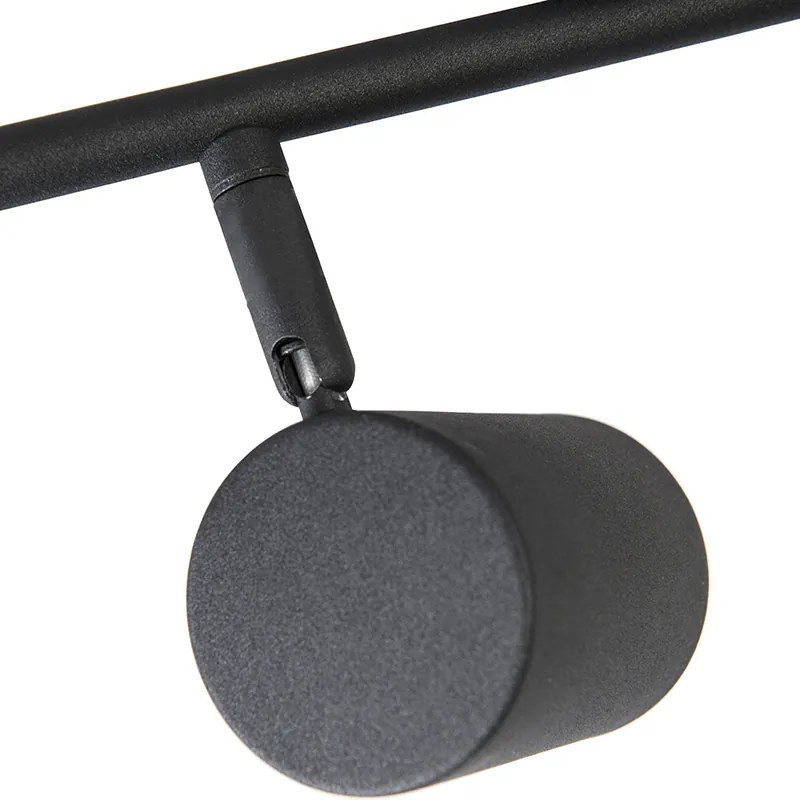 Smart spot zwart kantelbaar incl. 2 WiFi GU10 - Jeana