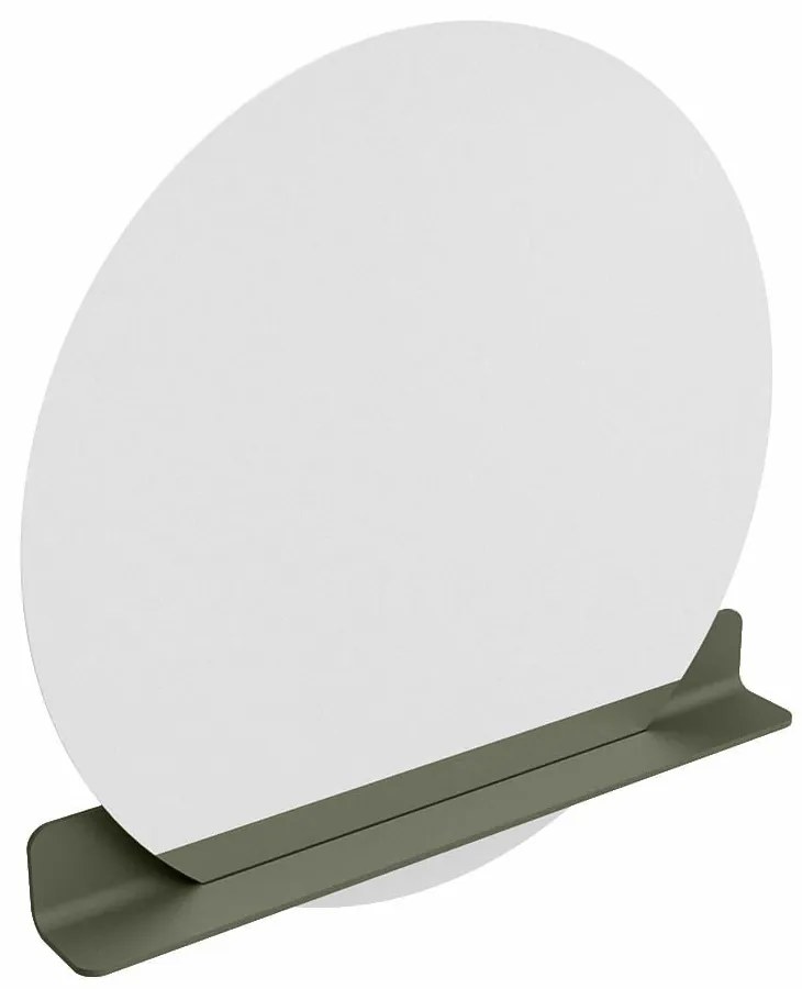 Mondiaz Spot spiegel rond Ø100cm met planchet army