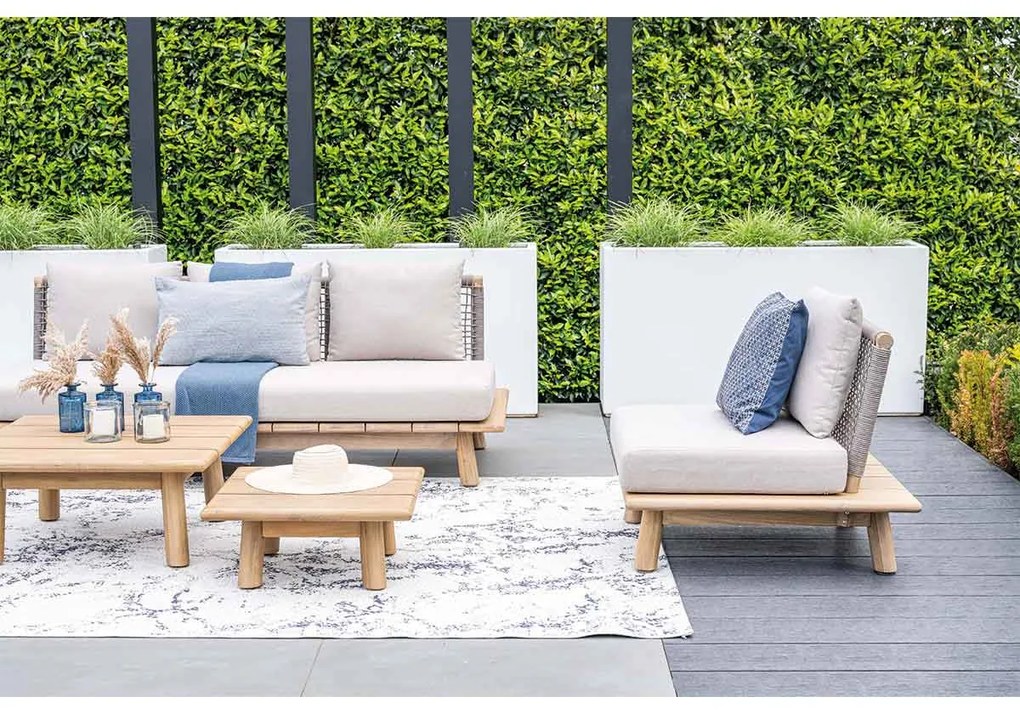 Garden Impressions San Namut loungeset 4-delig - grey sand
