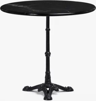 Roma Marmeren Bartafel Zwart & Rond & Marmer Nero Marquina - Sklum