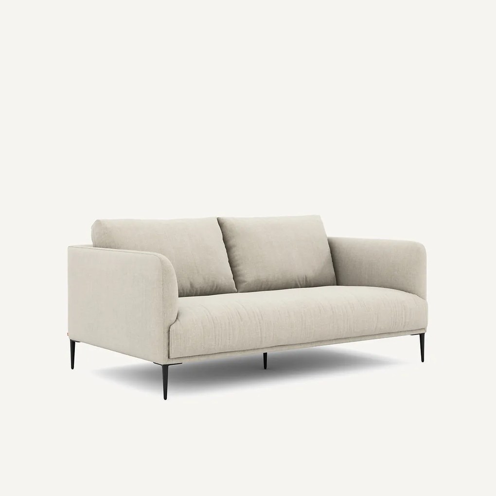 Katoenen en linnen compacte bank, Oscar, ontwerp Emmanuel Gallina