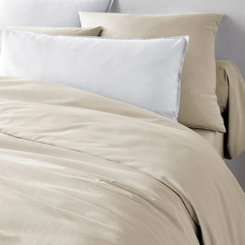 Dekbedovertrek in bio perkalkatoen Scenario