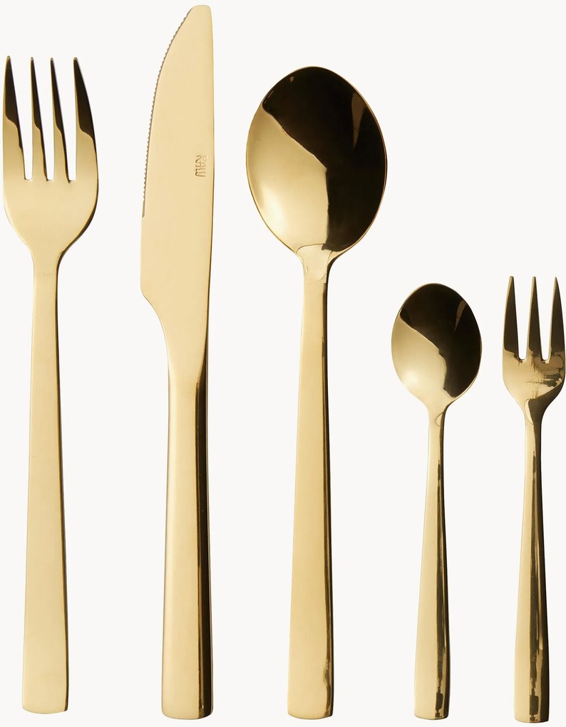 Bestekset RAW, 12 personen, 60-delig